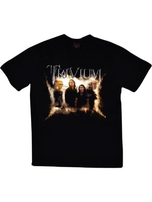 stonedfame Trivium Baskılı T-Shirt