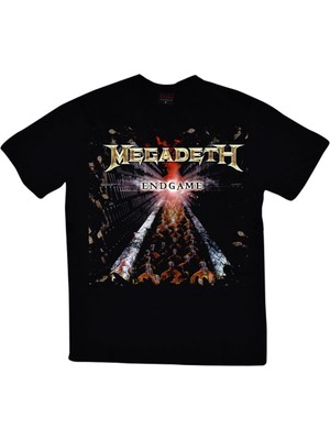 stonedfame Megadeth Baskılı T-Shirt