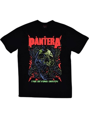stonedfame Pantera Baskılı T-Shirt