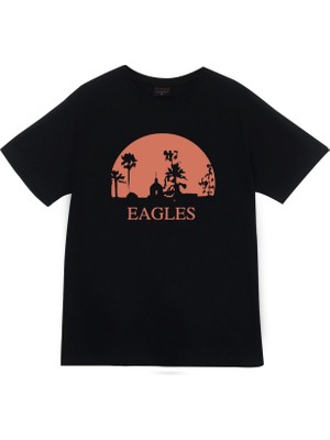 stonedfame The Eagles Baskılı T-Shirt
