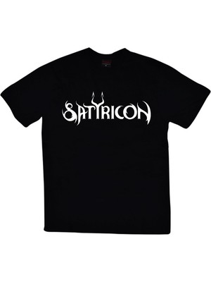 stonedfame Satyricon Baskılı T-Shirt