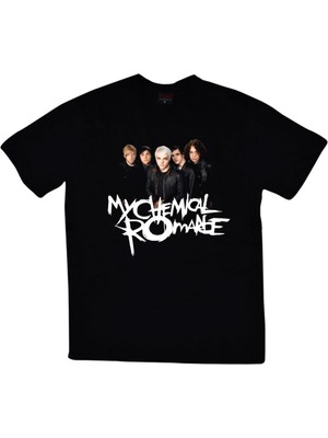 stonedfame My Chemical Romance Baskılı T-Shirt