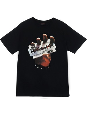 stonedfame Judas Priest  Baskılı T-Shirt