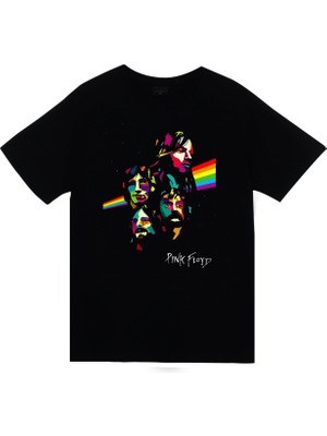 stonedfame Pink Floyd Baskılı T-Shirt