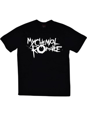 stonedfame My Chemical Romance Baskılı T-Shirt