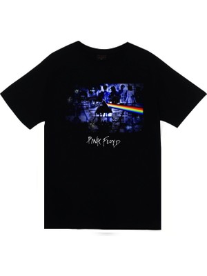 stonedfame Pink Floyd Baskılı T-Shirt