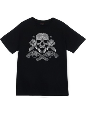 stonedfame Guns N Roses Baskılı T-Shirt