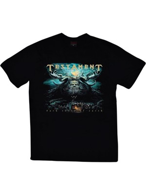stonedfame Testament Baskılı T-Shirt
