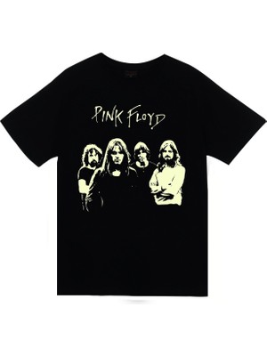 stonedfame Pink Floyd Baskılı T-Shirt
