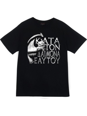 stonedfame Rotting Christ Baskılı T-Shirt
