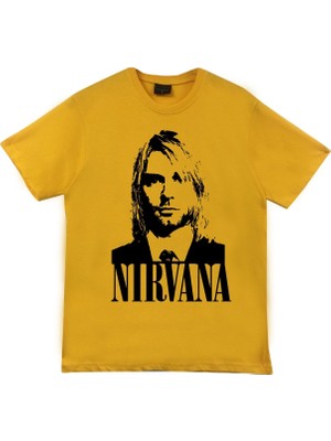 stonedfame Nirvana Baskılı T-Shirt