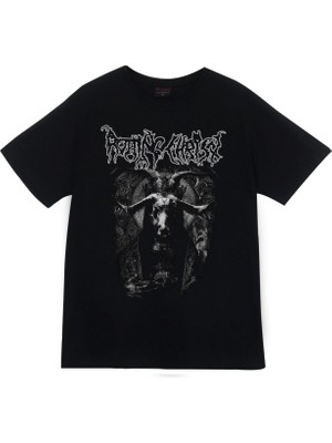 stonedfame Rotting Christ Baskılı T-Shirt