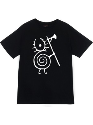 stonedfame Heilung Baskılı T-Shirt