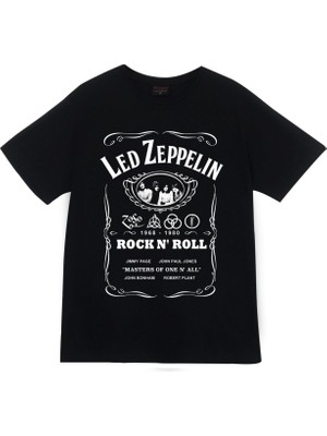 stonedfame LED Zeppelin Baskılı T-Shirt