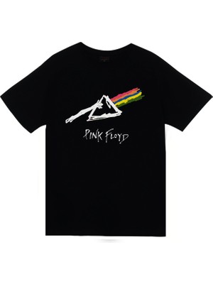 stonedfame Pink Floyd Baskılı T-Shirt