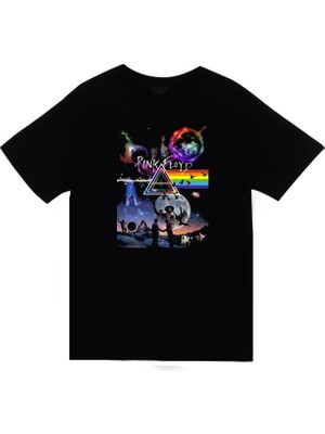 stonedfame Pink Floyd Baskılı T-Shirt