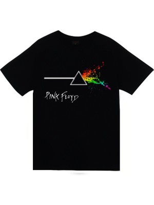 stonedfame Pink Floyd Baskılı T-Shirt