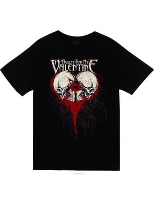 stonedfame Bullet For My Valentine Baskılı T-Shirt