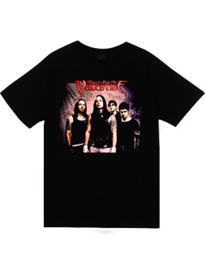 stonedfame Bullet For My Valentine Baskılı T-Shirt