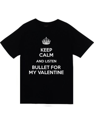 stonedfame Bullet For My Valentine Baskılı T-Shirt