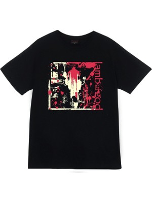 stonedfame Lamb Of God Baskılı T-Shirt