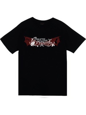stonedfame Bullet For My Valentine Baskılı T-Shirt