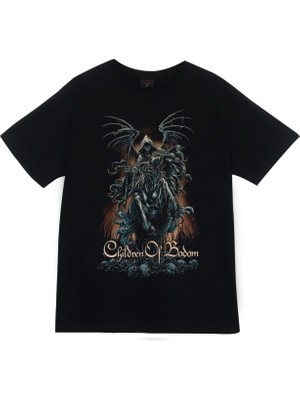 stonedfame Children Of Bodom Baskılı T-Shirt
