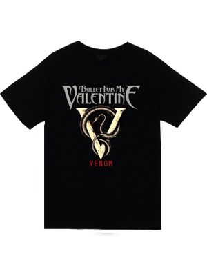 stonedfame Bullet For My Valentine Baskılı T-Shirt