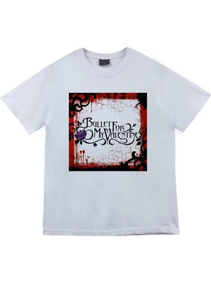 stonedfame Bullet For My Valentine Baskılı T-Shirt