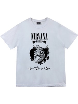 stonedfame Nirvana Baskılı T-Shirt