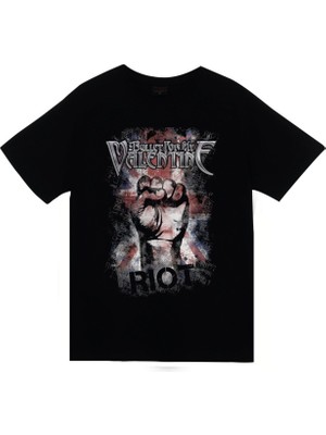 stonedfame Bullet For My Valentine Baskılı T-Shirt