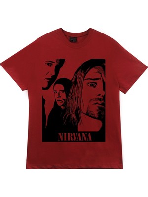 stonedfame Nirvana Baskılı T-Shirt