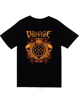 stonedfame Bullet For My Valentine Baskılı T-Shirt