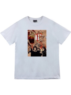 stonedfame Pink Floyd Baskılı T-Shirt