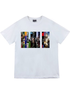 stonedfame Pink Floyd Baskılı T-Shirt
