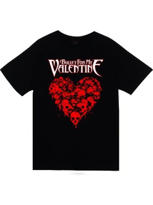stonedfame Bullet For My Valentine Baskılı T-Shirt