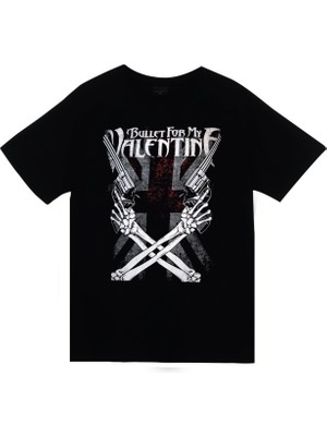 stonedfame Bullet For My Valentine Baskılı T-Shirt