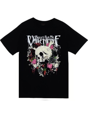 stonedfame Bullet For My Valentine Baskılı T-Shirt