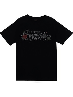 stonedfame Bullet For My Valentine Baskılı T-Shirt
