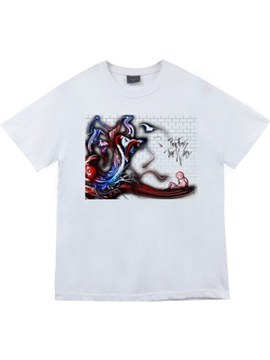 stonedfame Pink Floyd Baskılı T-Shirt