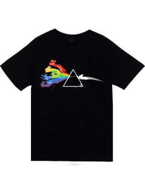 stonedfame Pink Floyd Baskılı T-Shirt