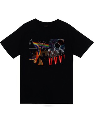 stonedfame Pink Floyd Baskılı T-Shirt