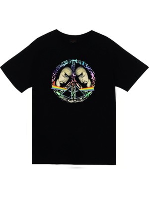 stonedfame Pink Floyd Baskılı T-Shirt