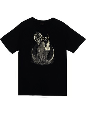stonedfame Opeth Baskılı T-Shirt