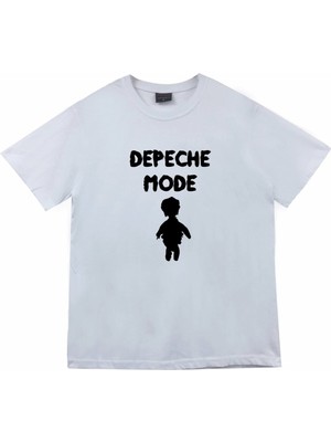 stonedfame Depeche Mode Baskılı T-Shirt