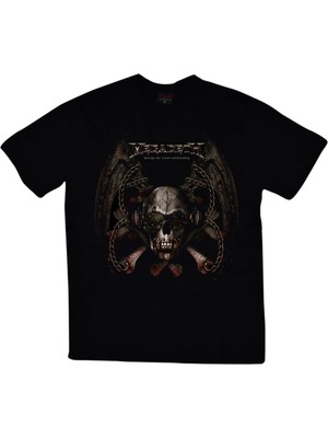 stonedfame Megadeth Baskılı T-Shirt