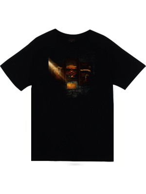 stonedfame Opeth Baskılı T-Shirt