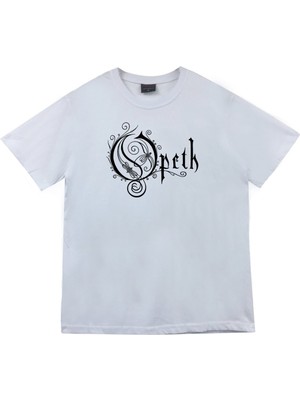 stonedfame Opeth Baskılı T-Shirt