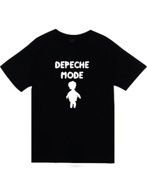 stonedfame Depeche Mode Baskılı T-Shirt