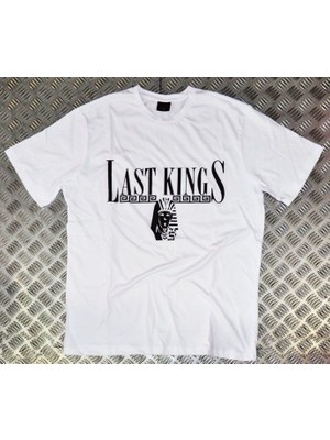 stonedfame Last Kıng Baskılı T-Shirt